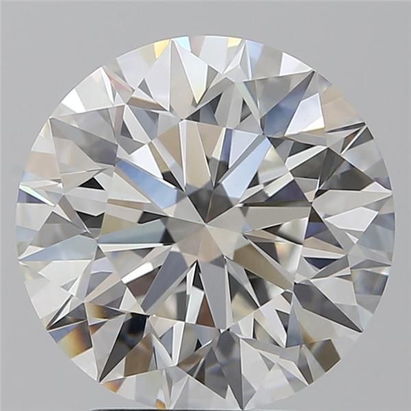 3.14ct Round F VVS2 Lab-Grown Diamond