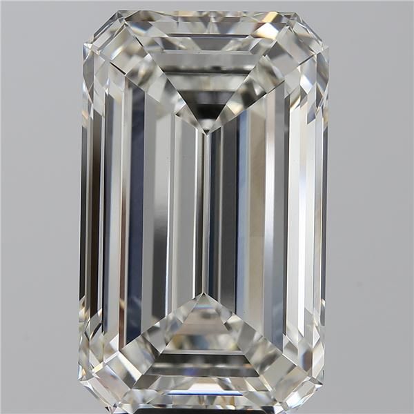11.32 Carat EMERALD Shape H Colour VVS2 Clarity  Cut - White Lab Diamond - 364791
