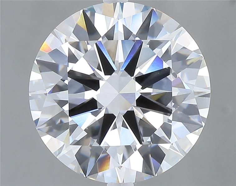 6.01ct Round F VVS2 Lab-Grown Diamond