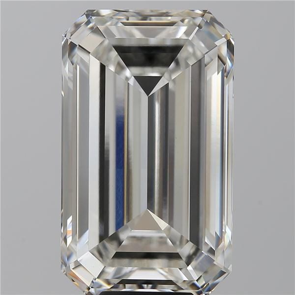 11.09 Carat EMERALD Shape G Colour VVS2 Clarity  Cut - White Lab Diamond - 349813