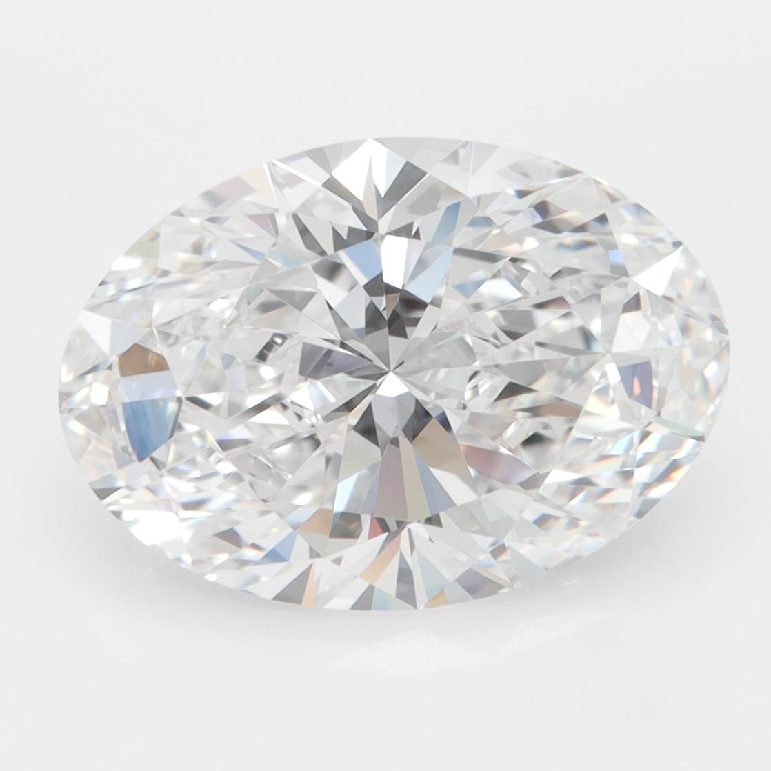 3.1ct Oval D IF Lab-Grown Diamond