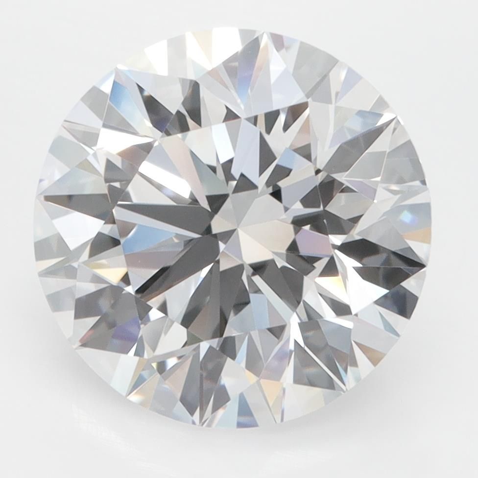 3.5ct Round D VVS1 Lab-Grown Diamond