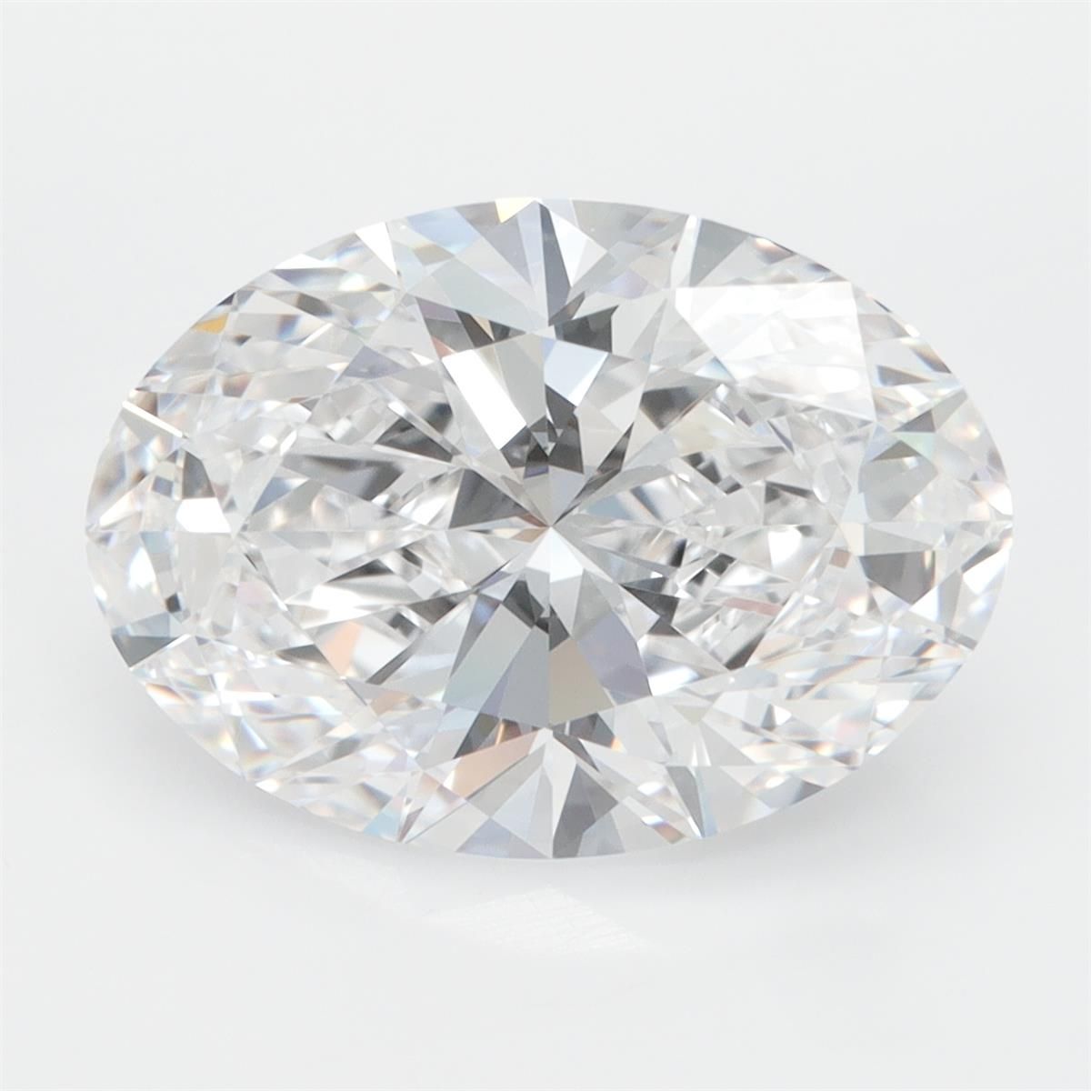 4.1ct Oval D IF Lab-Grown Diamond