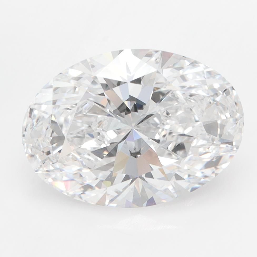 3.09ct Oval D IF Lab-Grown Diamond