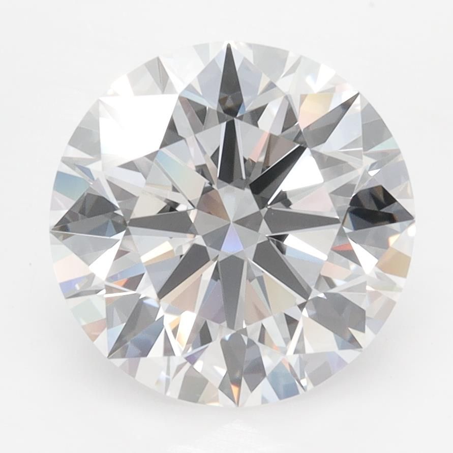 3.66ct Round D IF Lab-Grown Diamond