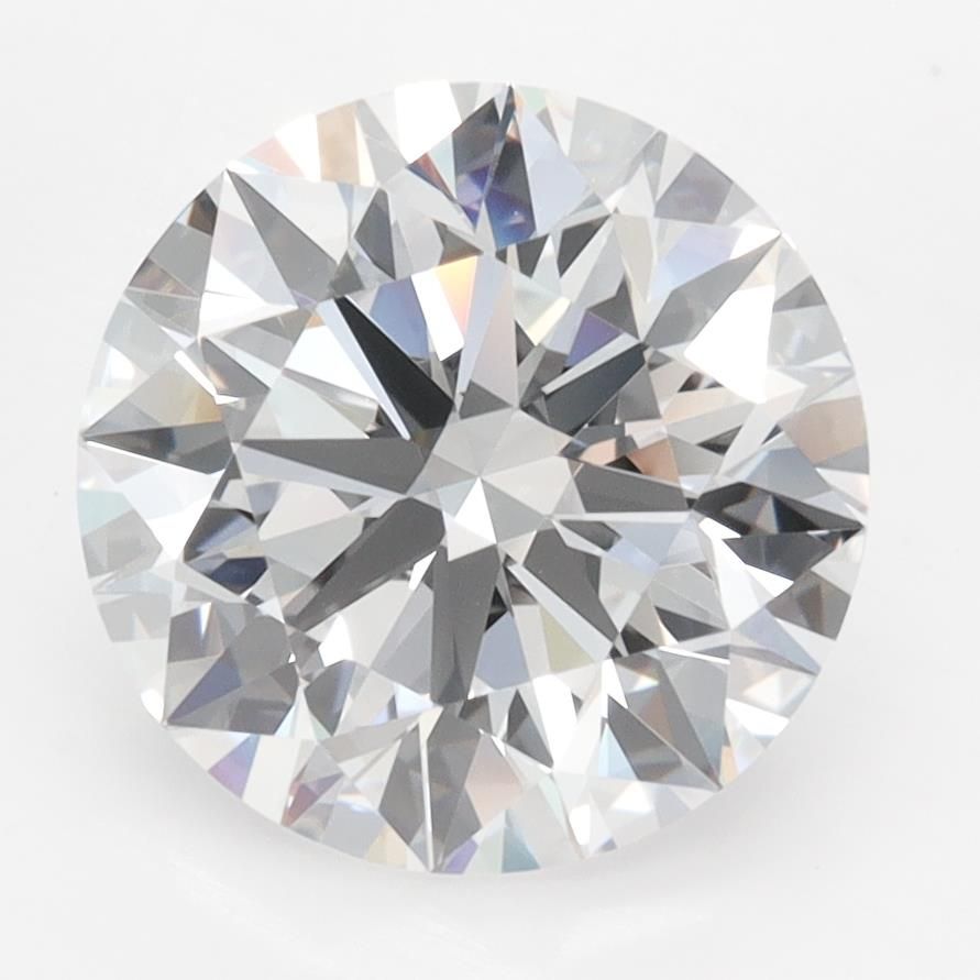3.74ct Round D IF Lab-Grown Diamond