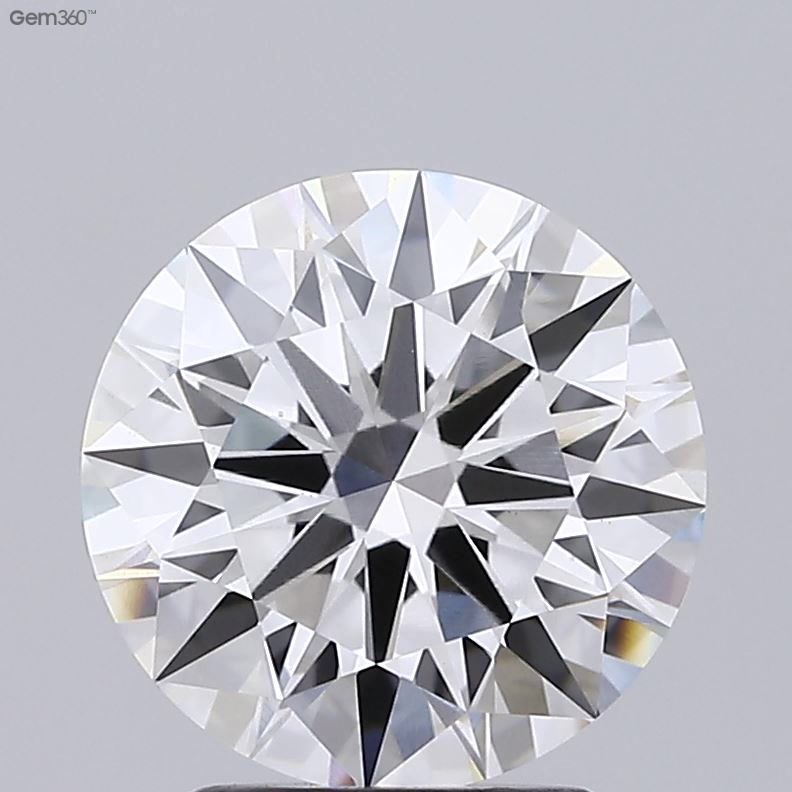 2.67ct Round F VVS2 Lab-Grown Diamond