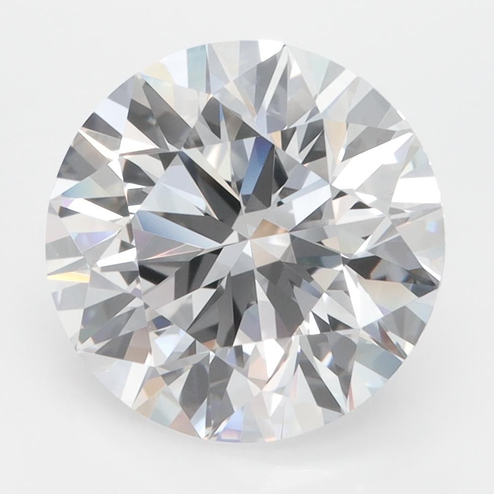 3.26ct Round D IF Lab-Grown Diamond