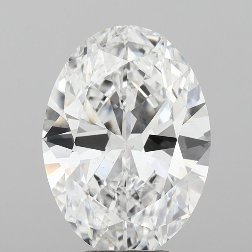4.2ct Oval D VS2 Lab-Grown Diamond