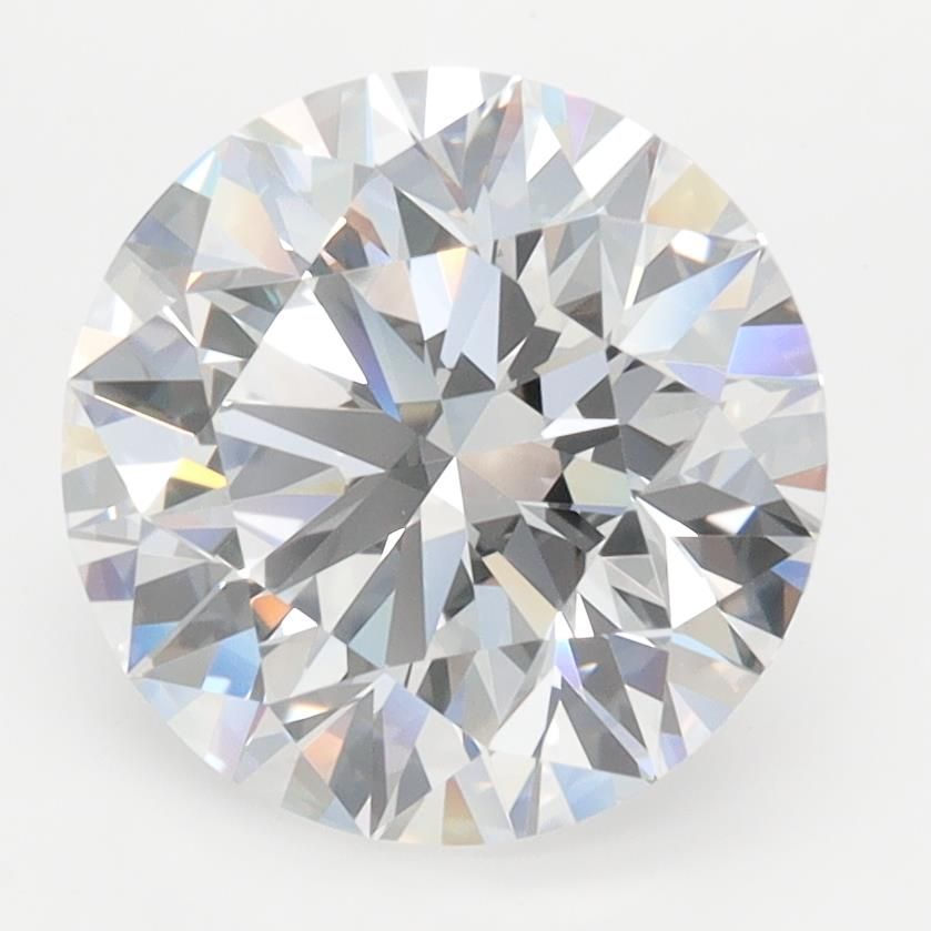 3.4ct Round D VVS1 Lab-Grown Diamond