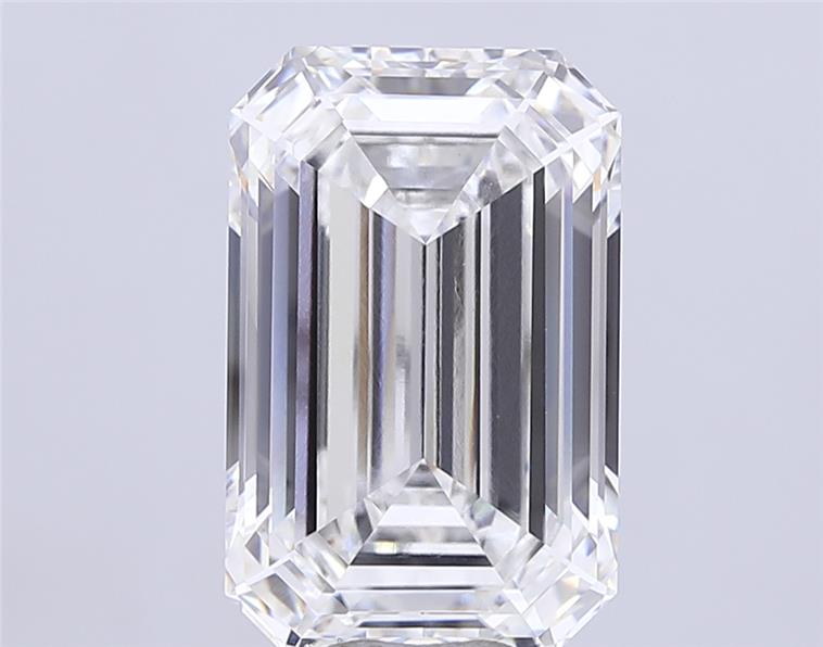 16.43 Carat EMERALD Shape F Colour VVS2 Clarity  Cut - White Lab Diamond - 294392