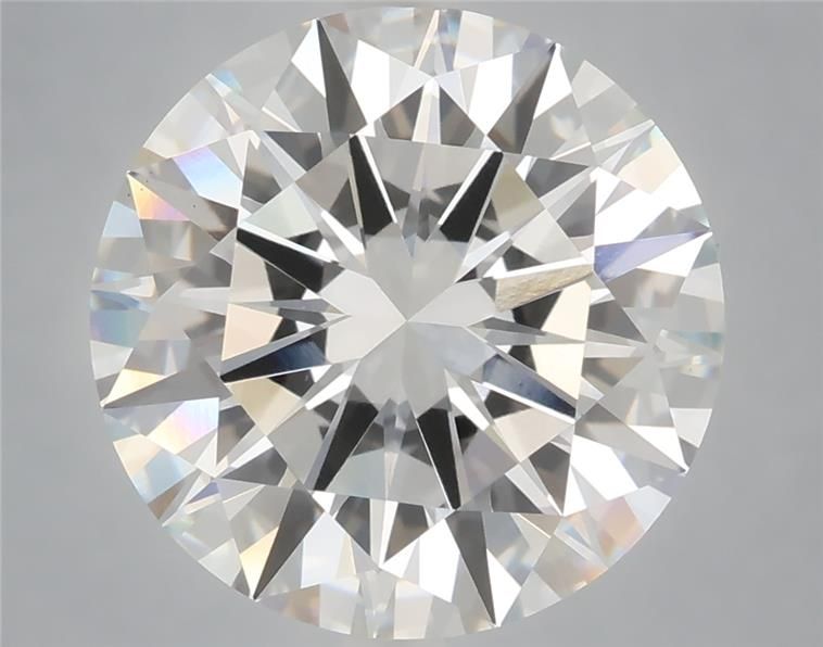 6.03ct Round F VVS2 Lab-Grown Diamond