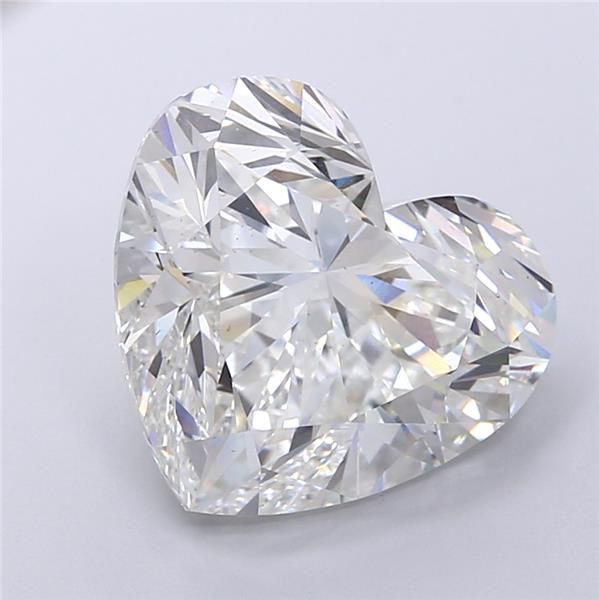 13.05 Carat HEART Shape G Colour VS1 Clarity  Cut - White Lab Diamond - 356856
