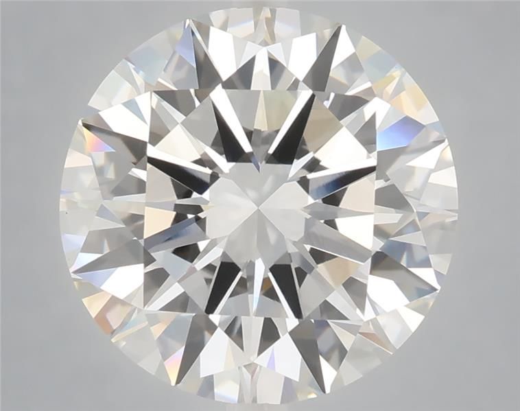 6.06ct Round F VVS2 Lab-Grown Diamond