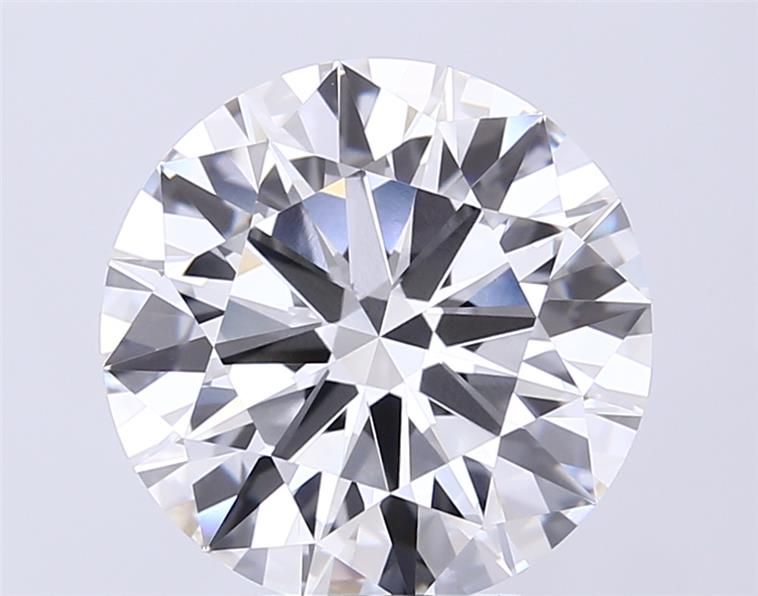 6.07ct Round F VVS1 Lab-Grown Diamond