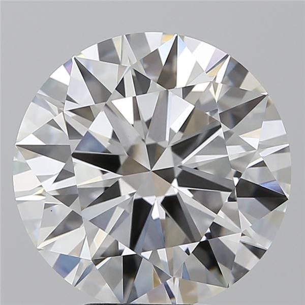 5.67ct Round F VVS2 Lab-Grown Diamond
