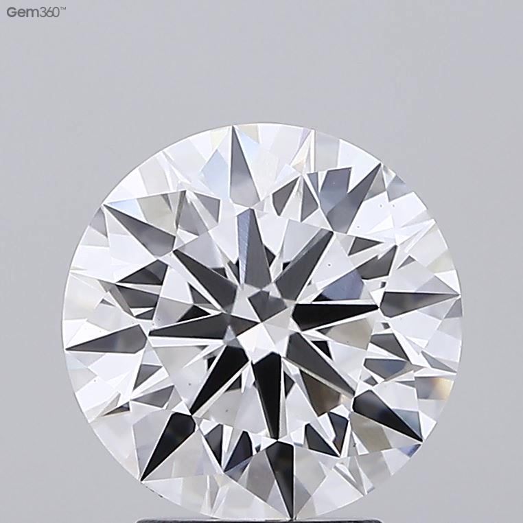 3.15ct Round F VS1 Lab-Grown Diamond