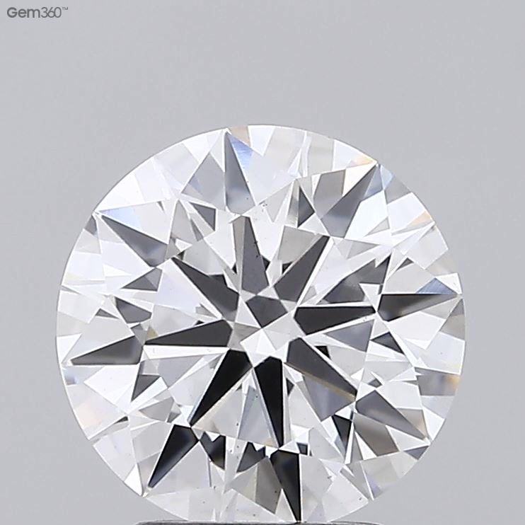 2.64ct Round D VS2 Lab-Grown Diamond