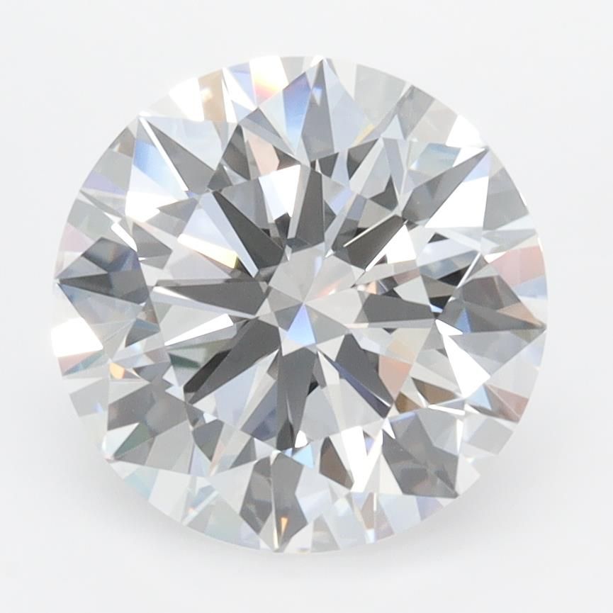 3.33ct Round D IF Lab-Grown Diamond
