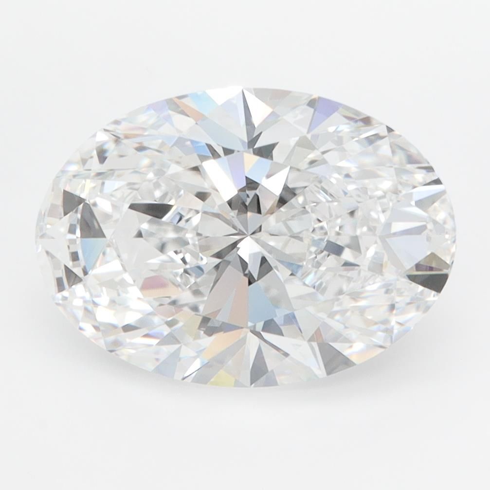 3.38ct Oval D IF Lab-Grown Diamond