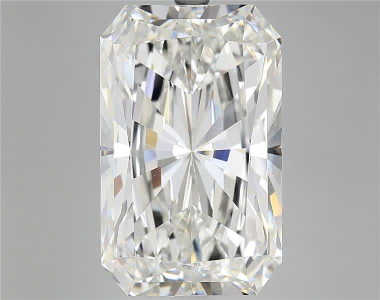 11.04 Carat RADIANT Shape G Colour VVS2 Clarity  Cut - White Lab Diamond - 300377