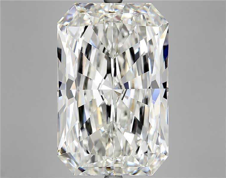 12.38 Carat RADIANT Shape H Colour VVS2 Clarity  Cut - White Lab Diamond - 300393