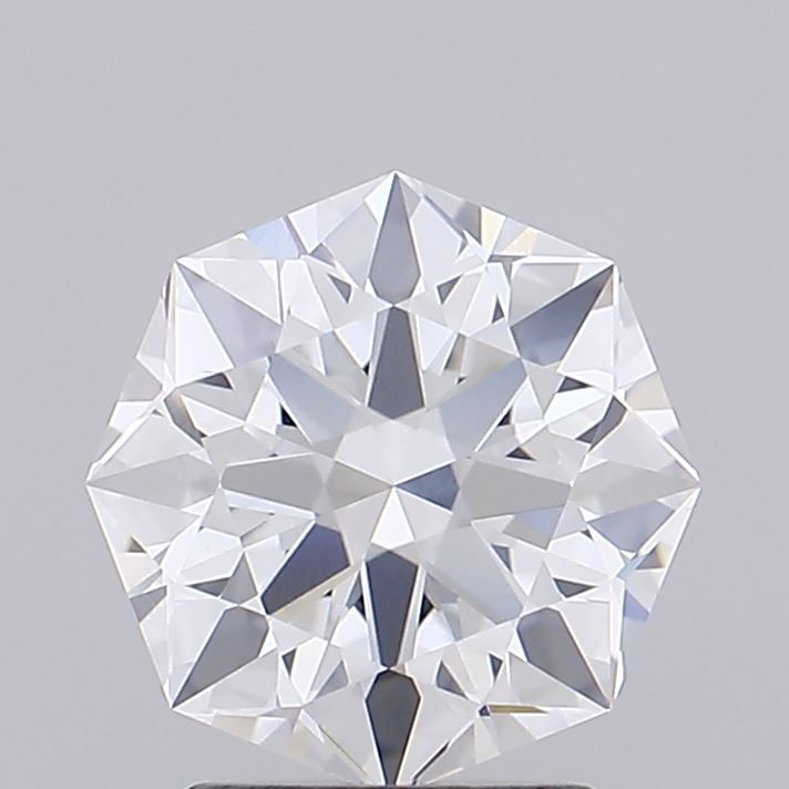 2.4ct Octagonal D VVS2 Lab-Grown Diamond