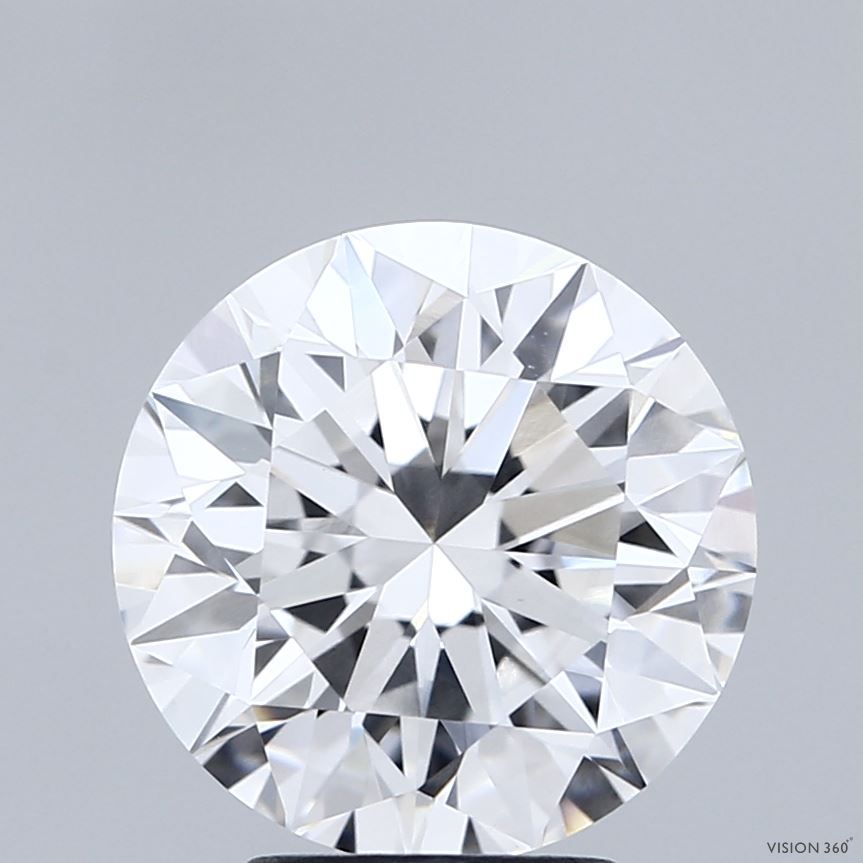 3.64ct Round E VS1 Lab-Grown Diamond