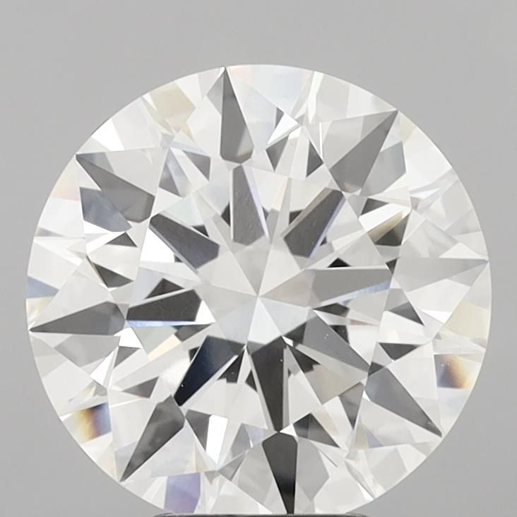 5.21ct Round F VVS2 Lab-Grown Diamond
