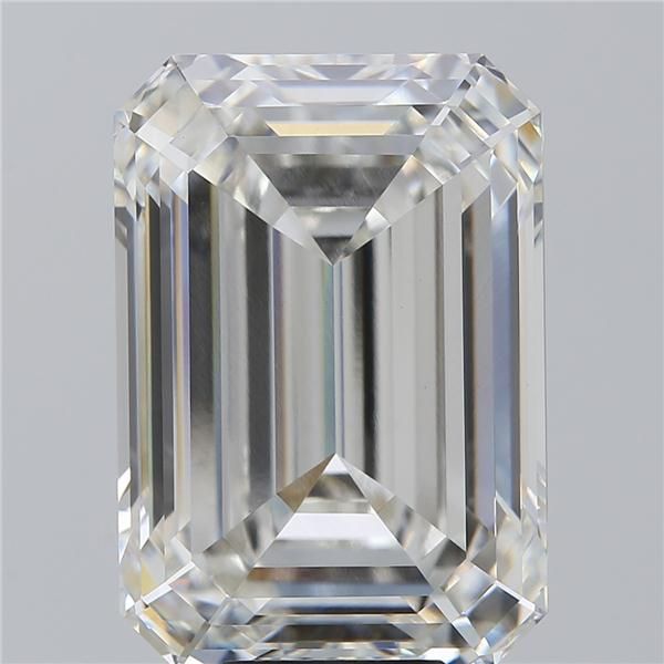 10.17 Carat EMERALD Shape G Colour VVS2 Clarity  Cut - White Lab Diamond - 338929