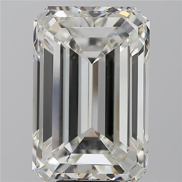 10.02 Carat EMERALD Shape G Colour VS1 Clarity  Cut - White Lab Diamond - 338928
