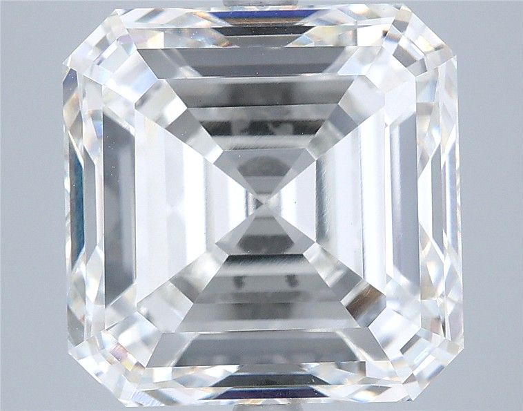10.03 Carat ASSCHER Shape F Colour VS1 Clarity  Cut - White Lab Diamond - 337717