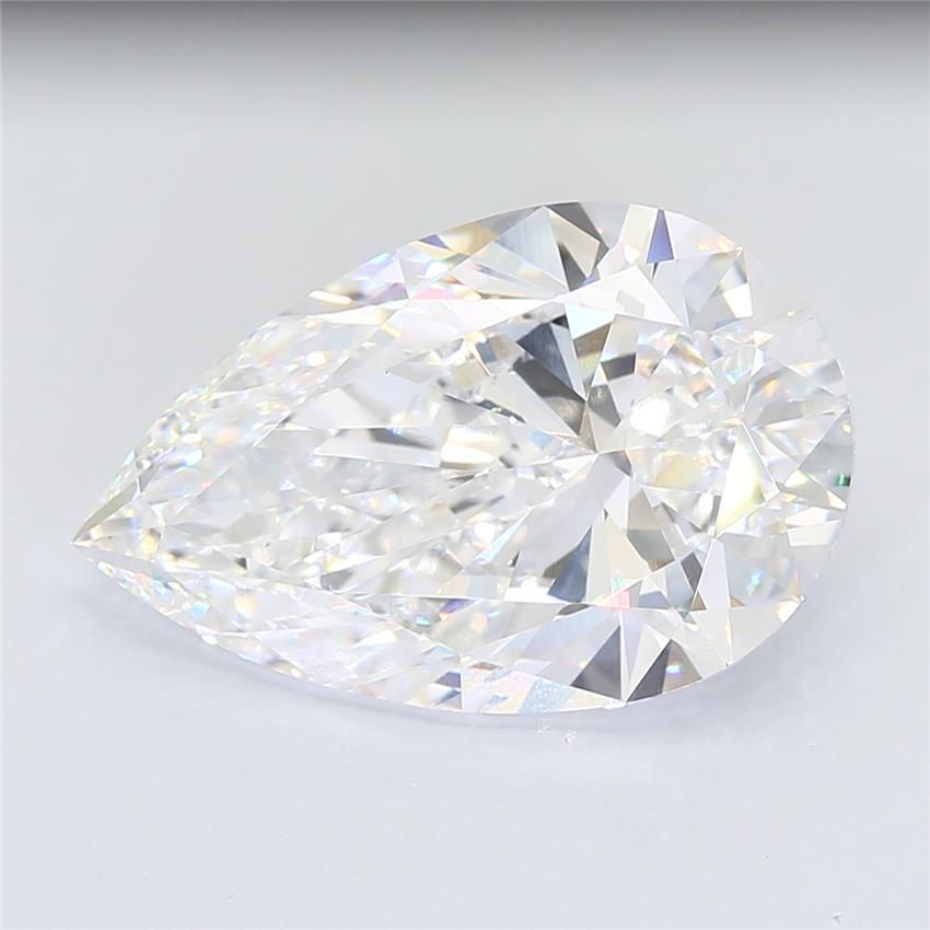 18.06ct Pear F VVS2 Lab-Grown Diamond