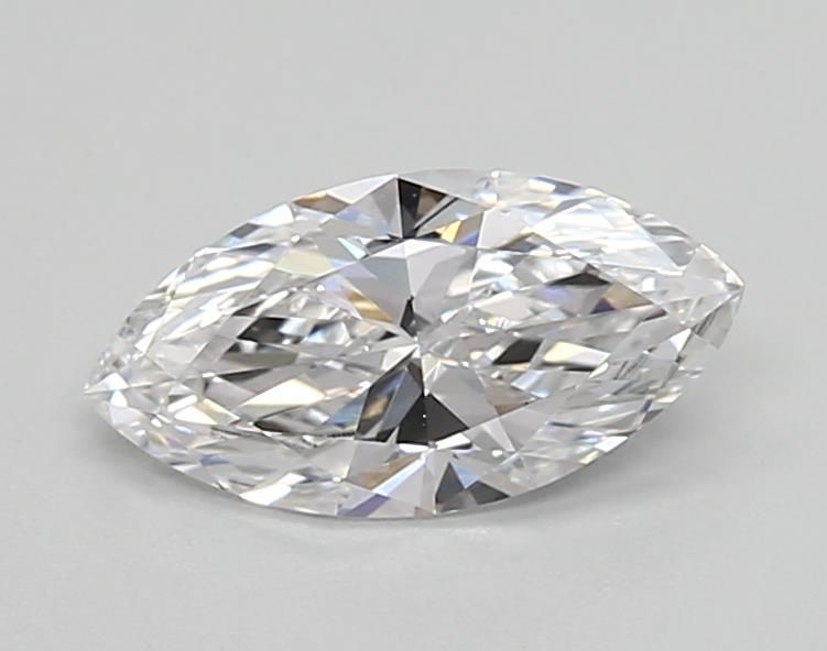 0.76ct Marquise D VVS2 Lab-Grown Diamond