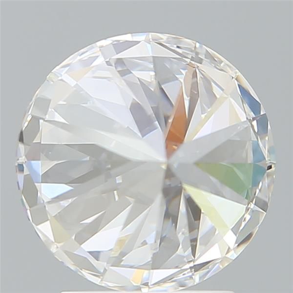 2.67ct Round F VVS2 Lab-Grown Diamond