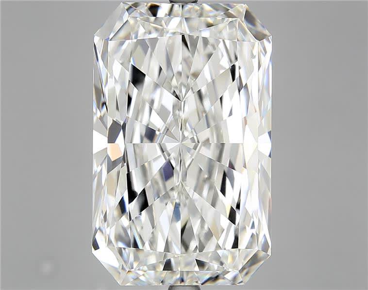 12.89 Carat RADIANT Shape F Colour VVS2 Clarity  Cut - White Lab Diamond - 326650