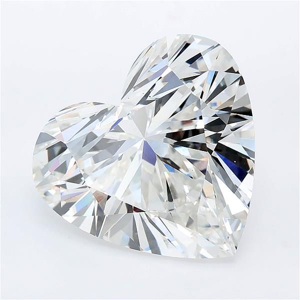 9.53 Carat HEART Shape F Colour VS1 Clarity  Cut - White Lab Diamond - 412141
