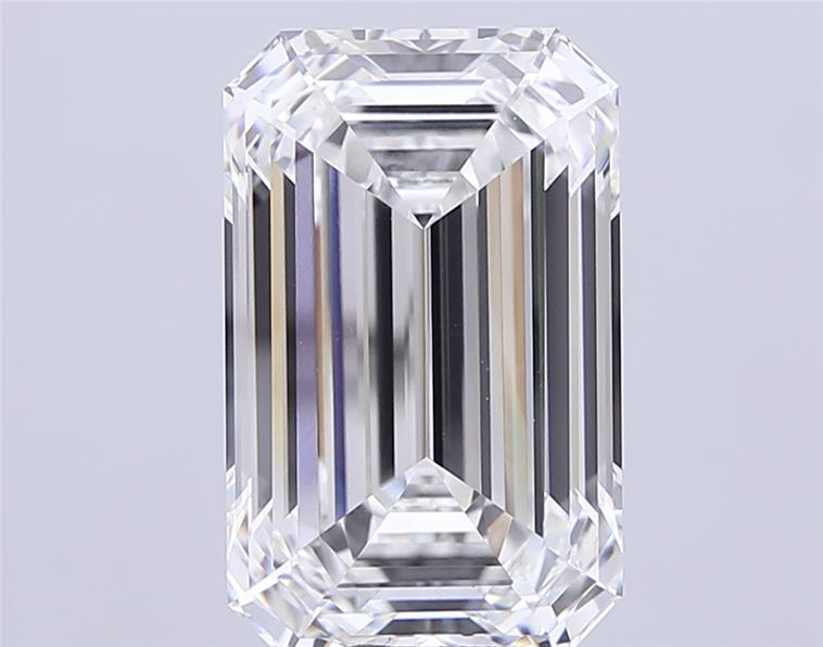 16.19 Carat EMERALD Shape F Colour VVS2 Clarity  Cut - White Lab Diamond - 327868