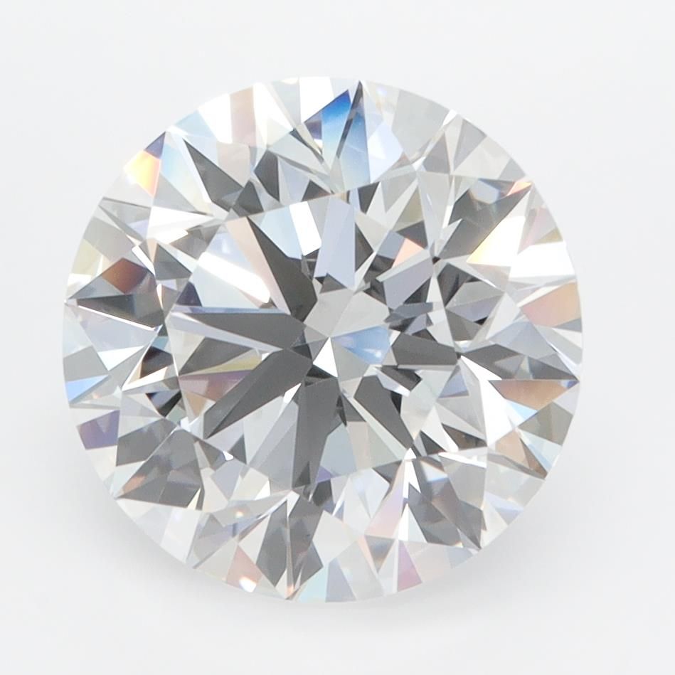 4ct Round D VVS1 Lab-Grown Diamond