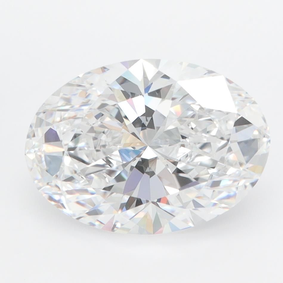 3ct Oval D VVS1 Lab-Grown Diamond