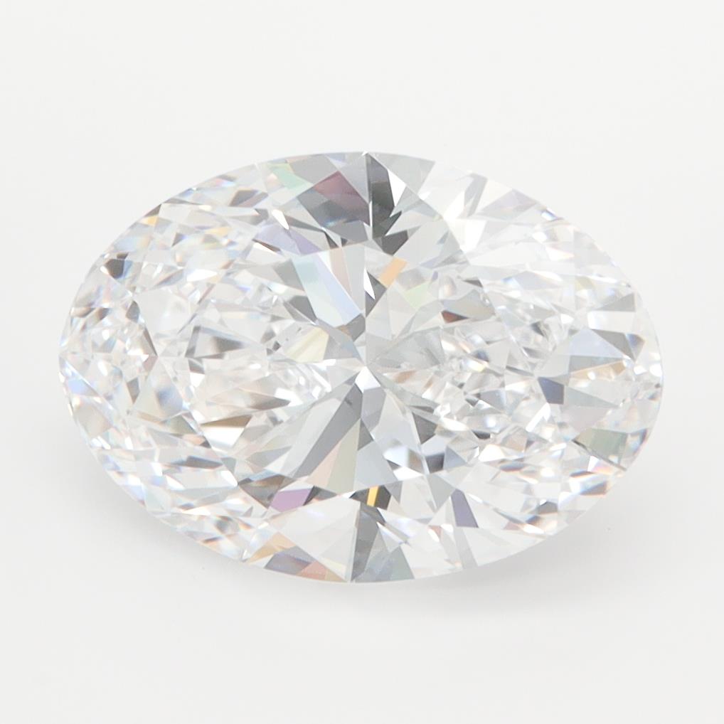 3ct Oval D VVS1 Lab-Grown Diamond