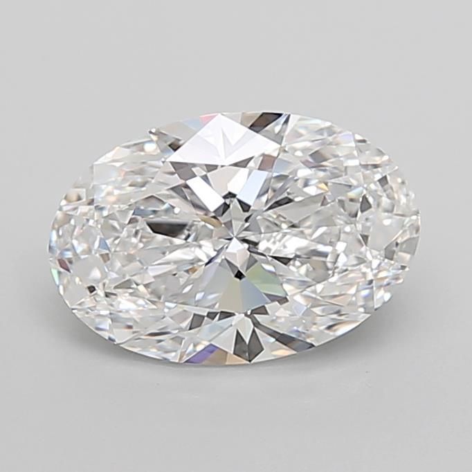 3.71ct Oval D IF Lab-Grown Diamond