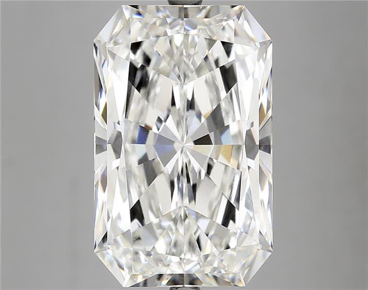 10.50 Carat RADIANT Shape F Colour VVS2 Clarity  Cut - White Lab Diamond - 330418