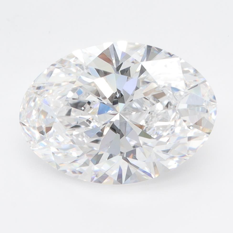 3ct Oval D IF Lab-Grown Diamond