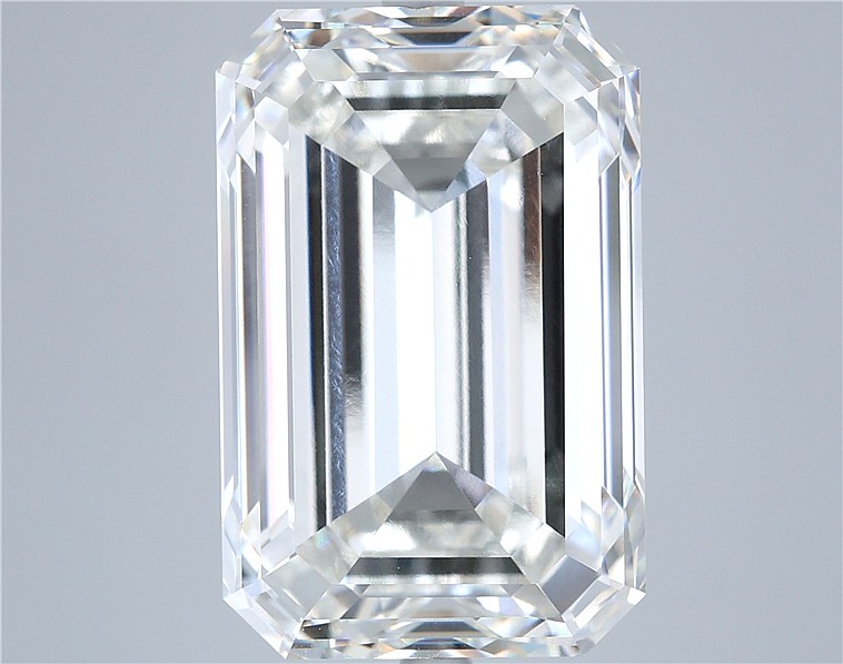 15.14 Carat EMERALD Shape G Colour VVS2 Clarity  Cut - White Lab Diamond - 427234