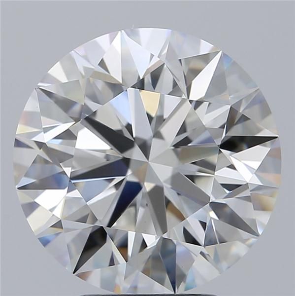 4.14ct Round F VVS2 Lab-Grown Diamond