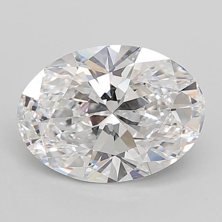 4.22ct Oval D IF Lab-Grown Diamond