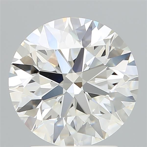 2.61ct Round F VVS2 Lab-Grown Diamond