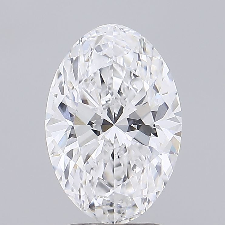 2.65ct Oval D VVS2 Lab-Grown Diamond