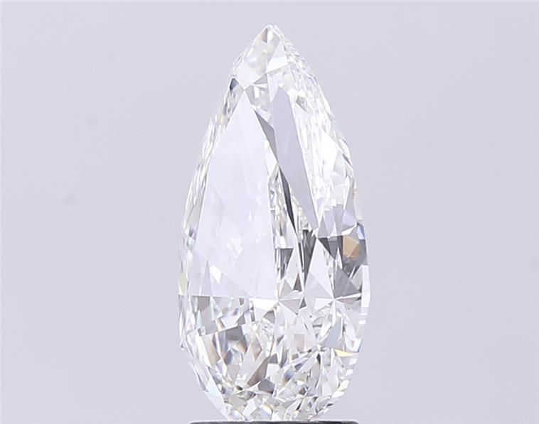 4.08ct Pear F VS2 Lab-Grown Diamond